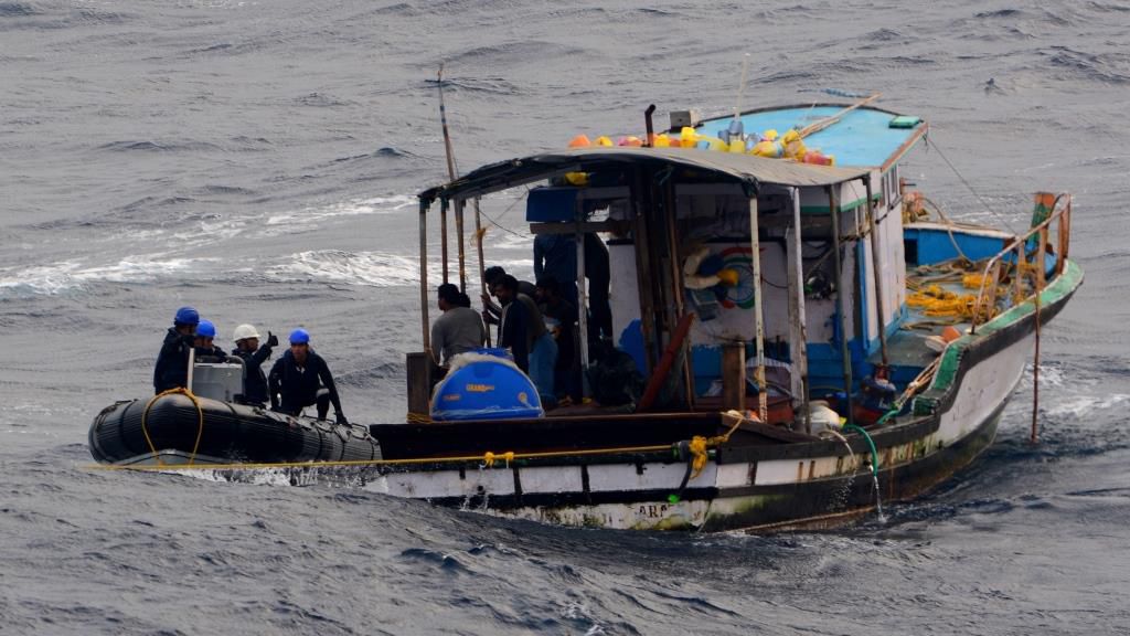 Photos: Hundreds Of Fishermen Rescued In Arabian Sea